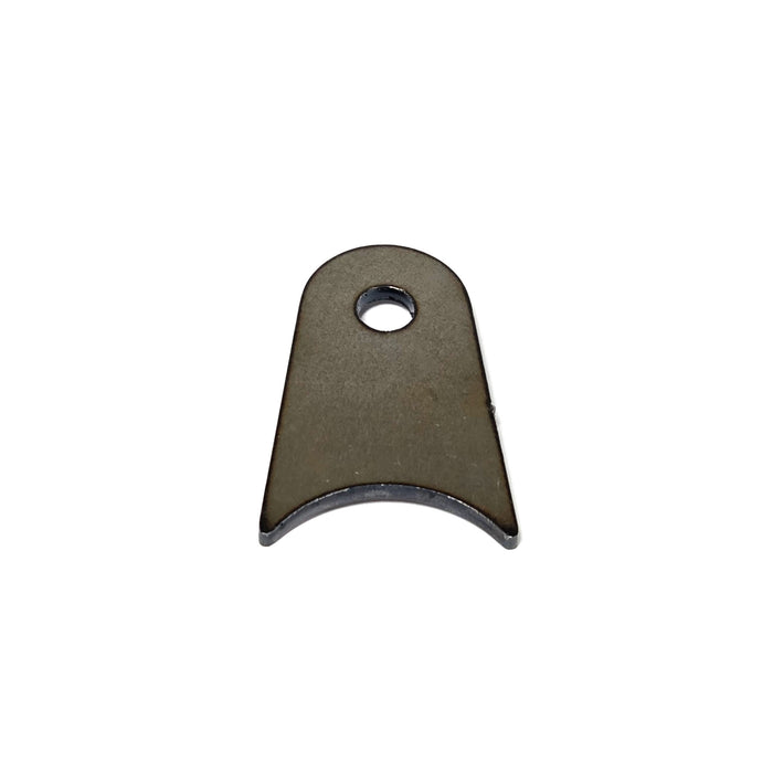RADIUS FLAT TAB 5/16" HOLE, 1 1/4" HEIGHT, 1 1/2" TUBE