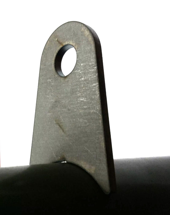 RADIUS FLAT TAB 3/8" HOLE, 1 1/4" HEIGHT, 1 1/2" TUBE