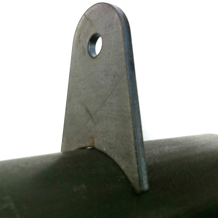 RADIUS FLAT TAB 1/4" HOLE, 1 1/4" HEIGHT, 1 3/4" TUBE