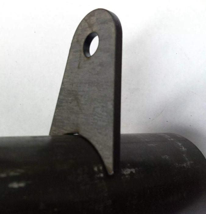 RADIUS FLAT TAB 5/16" HOLE, 1 1/4" HEIGHT, 1 3/4" TUBE