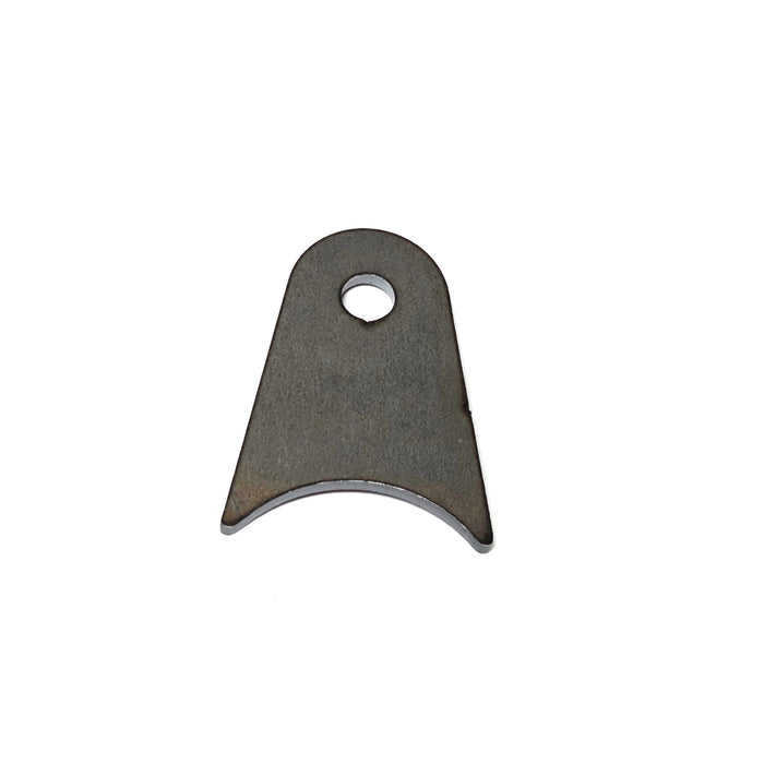 RADIUS FLAT TAB 5/16" HOLE, 1 1/4" HEIGHT, 1 3/4" TUBE