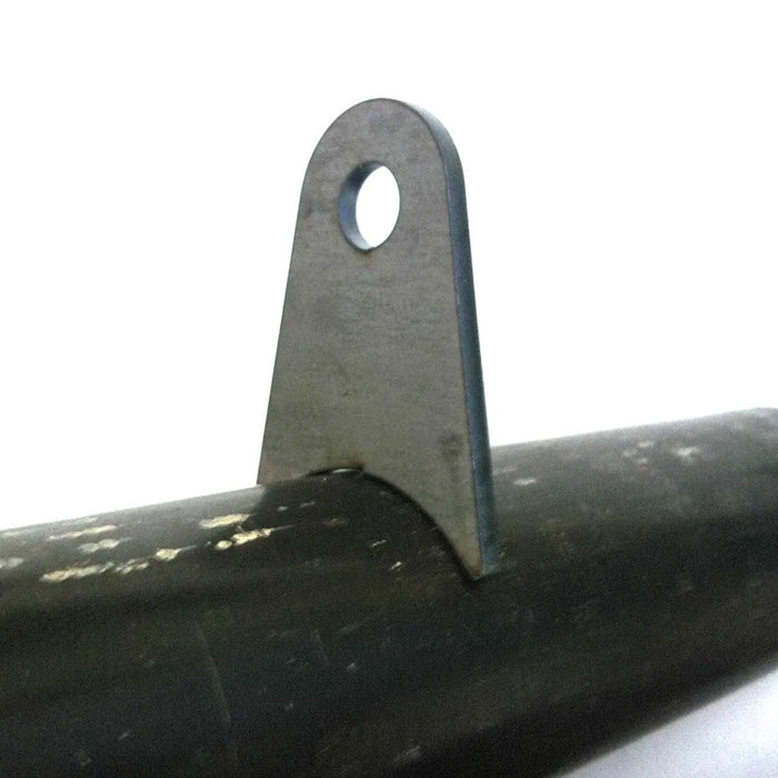 RADIUS FLAT TAB 3/8" HOLE, 1 1/4" HEIGHT, 1 3/4" TUBE