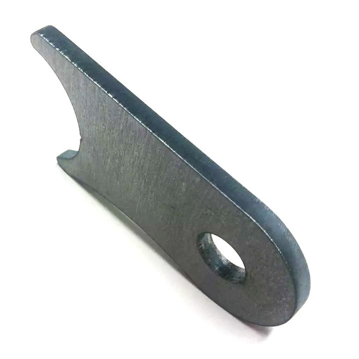 WELD ON SUSPENSION UPPER SHOCK MOUNTING TAB FOR 1 1/2" TUBE, 1/2" HOLE