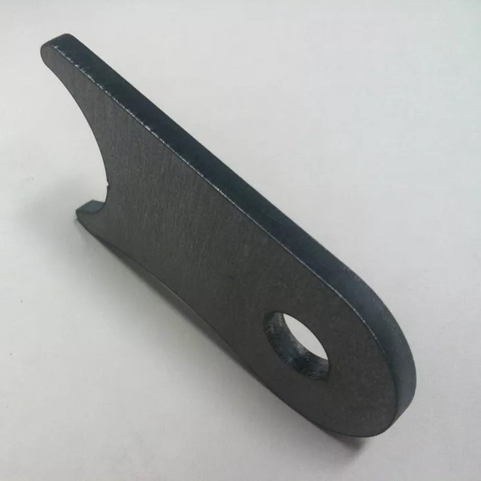 WELD ON SUSPENSION UPPER SHOCK MOUNTING TAB FOR 1 1/4" TUBING, 3/8" HOLE