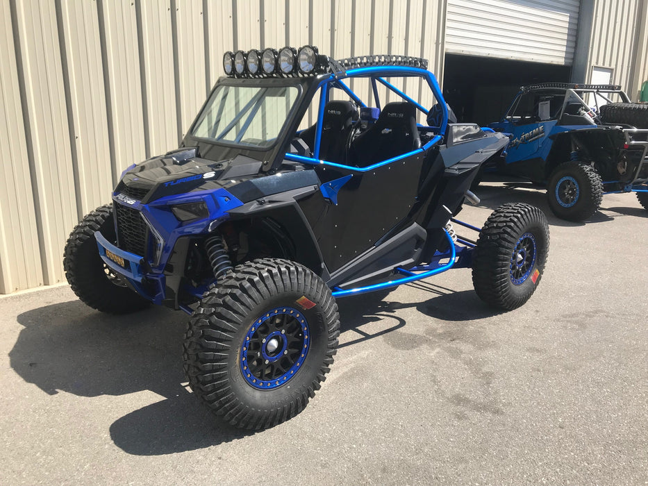 Polaris RZR Turbo S - Extreme Nerf Bars / Tree Kickers