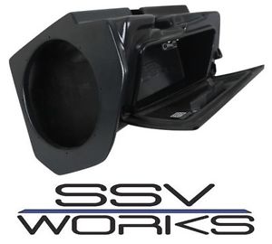 SSV WORKS RZR TURBO UNDER DASH SUB ENCLOSURE - 190-RZ4-GB10U