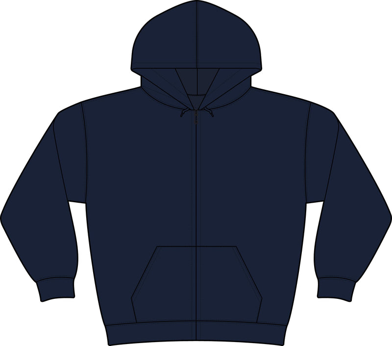 "The 2026 Collection" Black Zip Up Hoodie | Extreme Performance