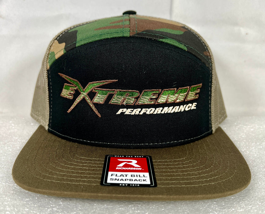 Extreme Performance Camo Snap Back Hat