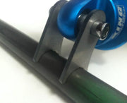 WELD ON SUSPENSION UPPER SHOCK MOUNTING TAB FOR 1 1/2" TUBE, 1/2" HOLE