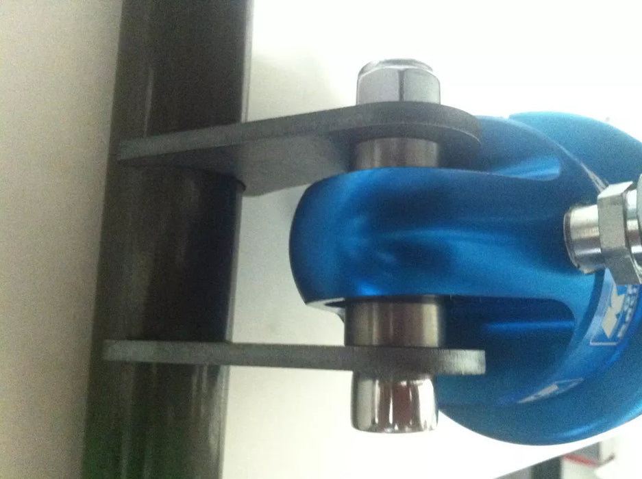 WELD ON SUSPENSION UPPER SHOCK MOUNTING TAB FOR 1 3/4" TUBE 1/2" HOLE