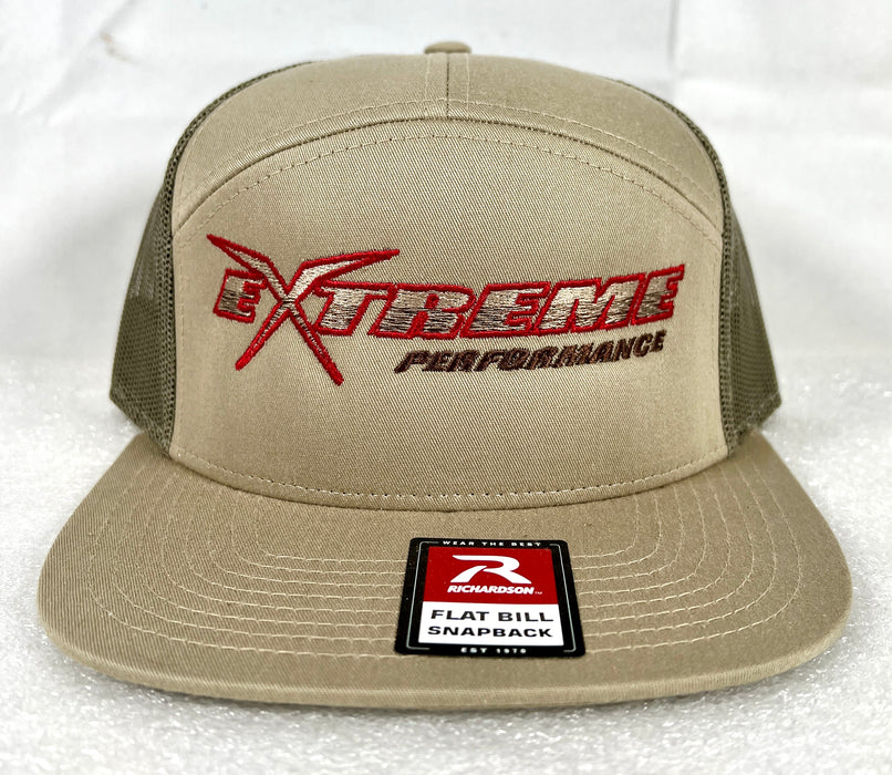 Extreme Performance Tan Snap Back Hat