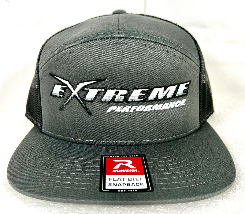Extreme Performance Grey Snap Back Hat