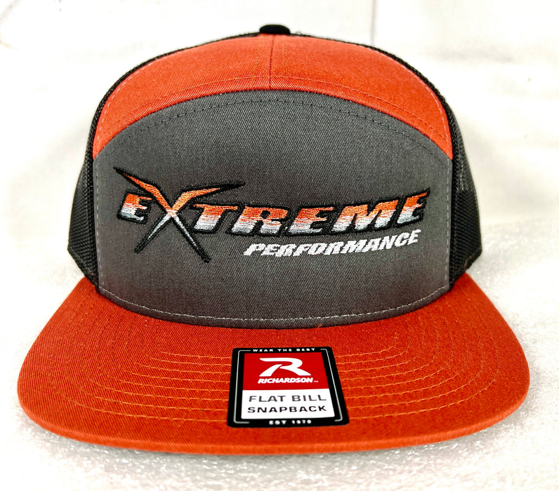 Extreme Performance Orange Snap Back Hat