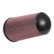 K&N RU-5065XD Universal Clamp-On Air Filter, Tapered Conical, 6.5 in Diameter
