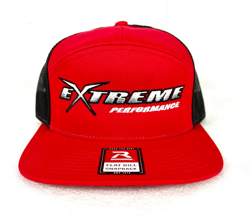 Extreme Performance Red Snap Back Hat