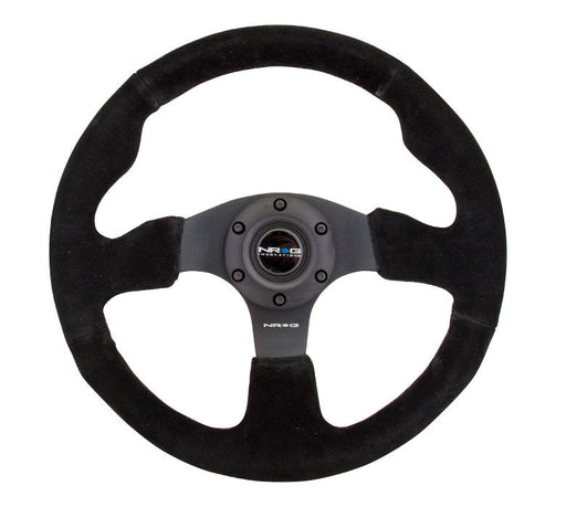 NRG RST-012S 320mm Suede Racing Steering Wheel