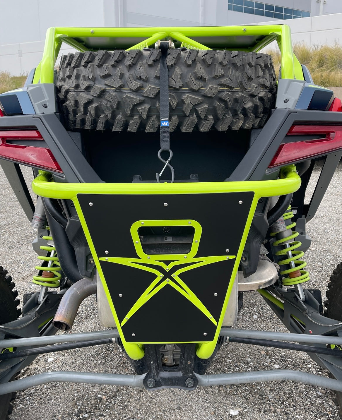Polaris RZR Turbo R / Turbo R 4 - Extreme Chromoly Single Tube Rear Bu ...