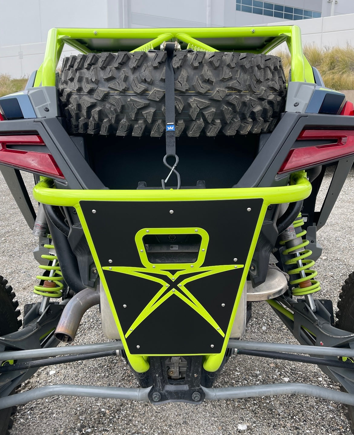 Polaris RZR Turbo R / Turbo R 4 - Extreme Chromoly Single Tube Rear Bu ...