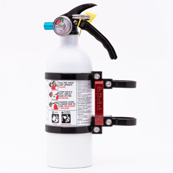 Quick Release Fire Extinguisher Mount W-2lb Extinguisher