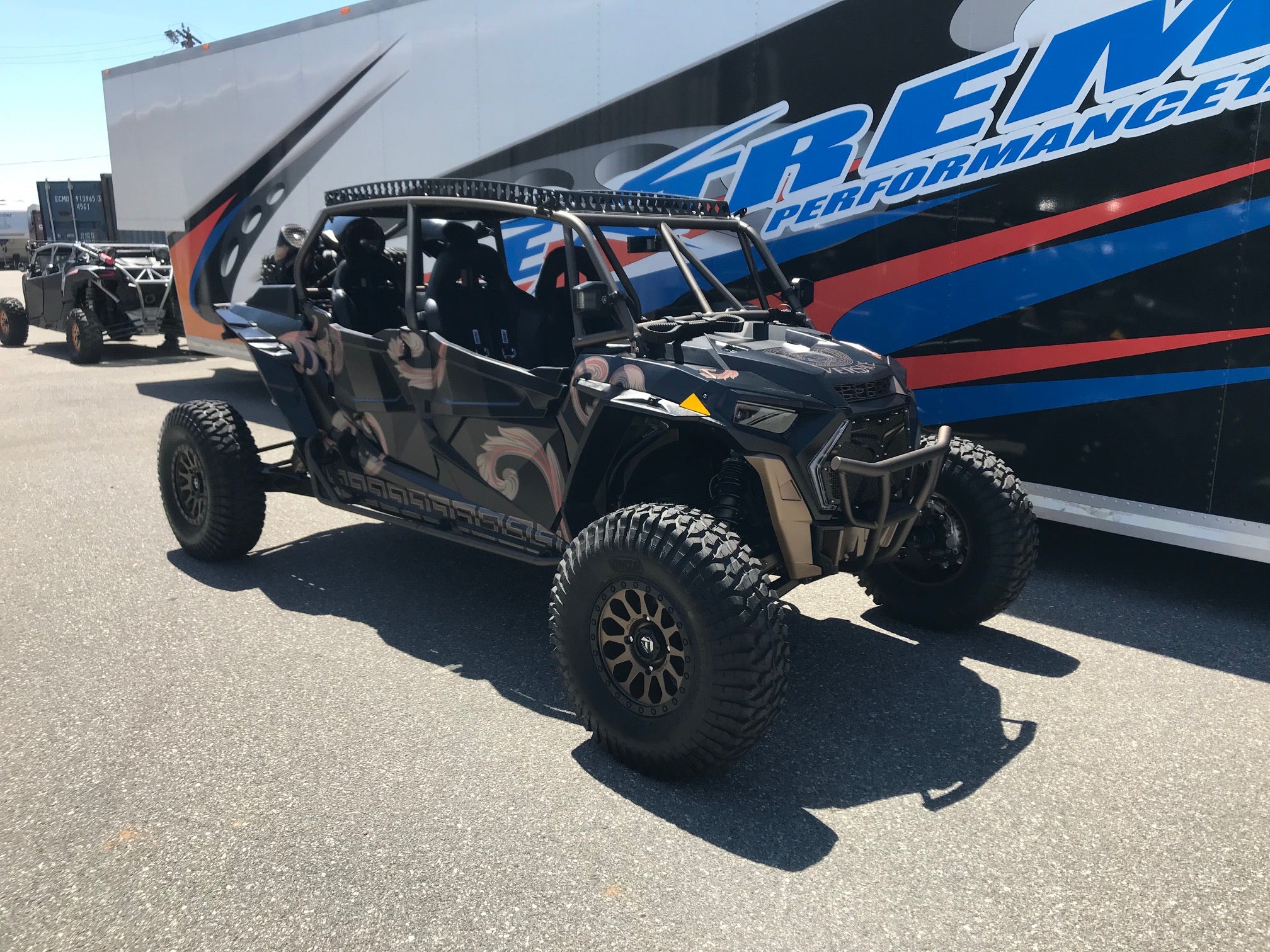 Polaris RZR XP1000 4 Seat - Extreme Chromoly Roof Rack — Extreme