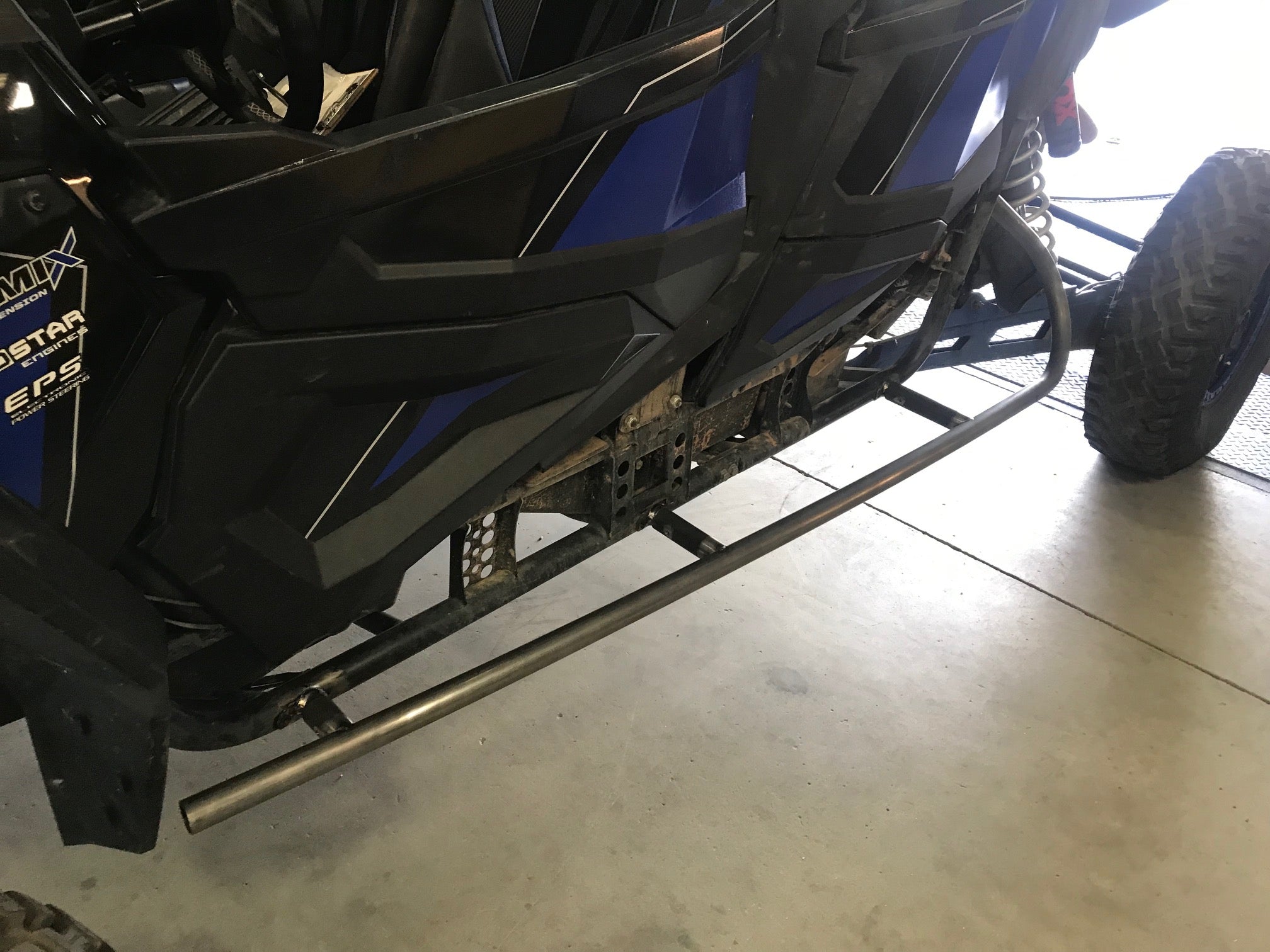 Polaris RZR Turbo S 4 Extreme Nerf Bars / Tree Kickers — Extreme