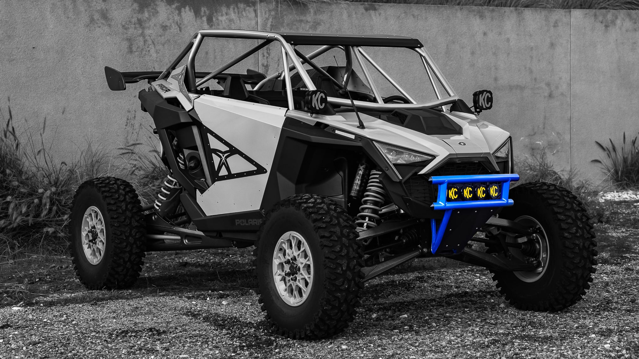 Polaris RZR Pro R / Turbo R - Extreme Chromoly Dual Tube Front Bumper ...