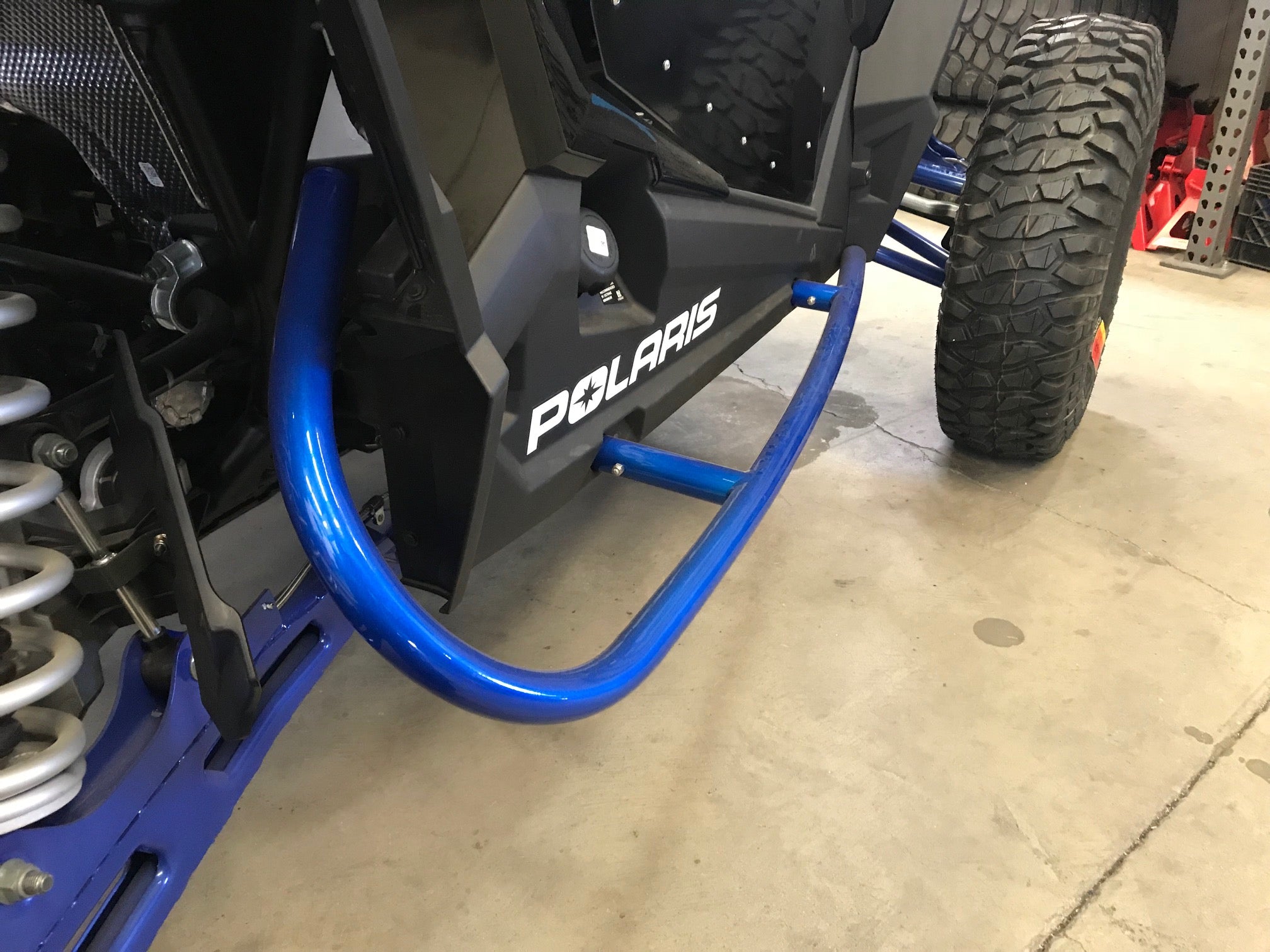 Polaris RZR Turbo S Nerf Bars / Tree Kickers — Extreme Performance 1