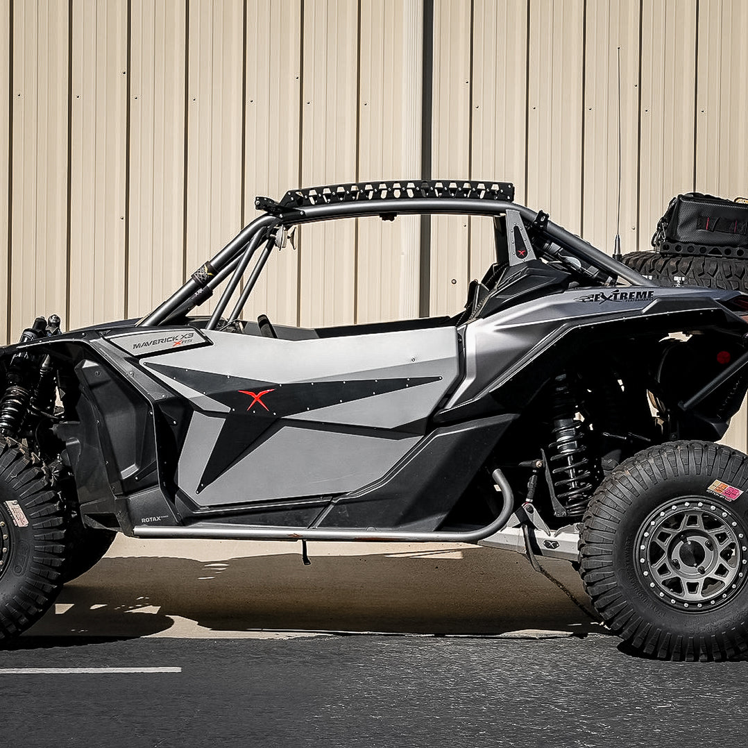 CanAm X3 Extreme Chromoly Nerf Bars / Tree Kickers — Extreme