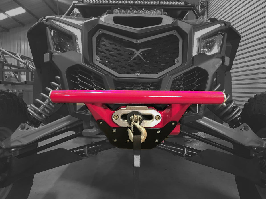 Can-Am X3 / X3 Max / - Extreme Single Tube Winch Front Bumper Upgrade