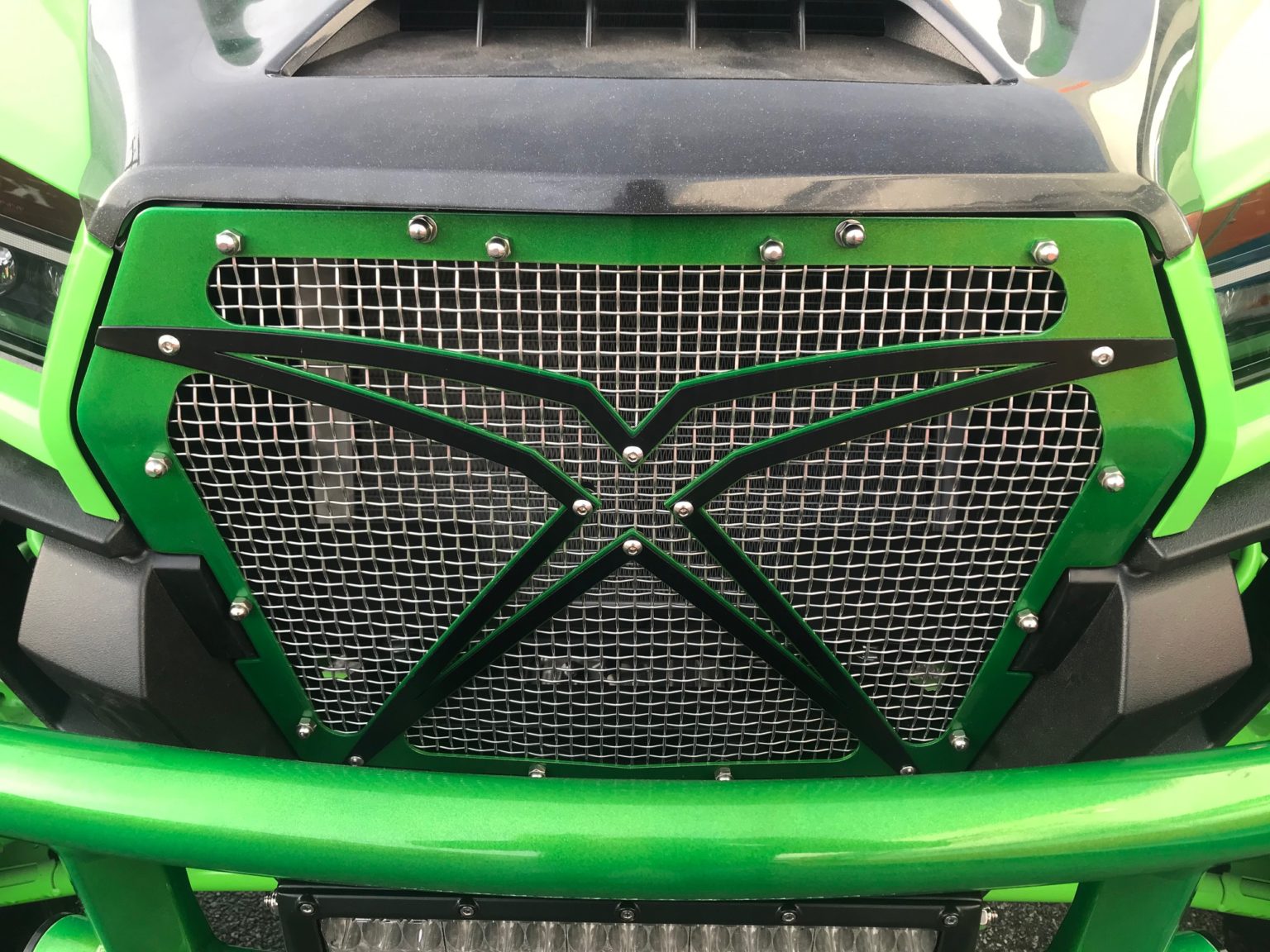 Kawasaki KRX 1000 Extreme Front Mesh Grille — Extreme Performance 1
