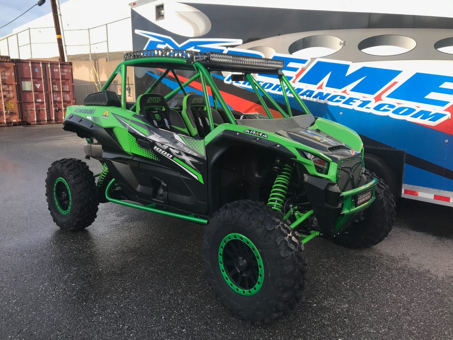 Kawasaki KRX 1000 Chromoly Nerf Bars & Tree Kickers — Extreme