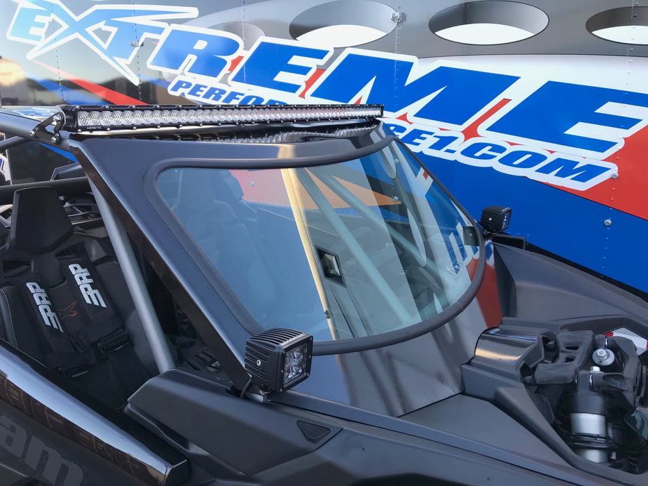Can-Am X3 / X3 Max - Extreme Aluminum Curved Windshield Kit