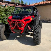 Polaris RZR Turbo S / S4 - Extreme Front Stainless Mesh Grill