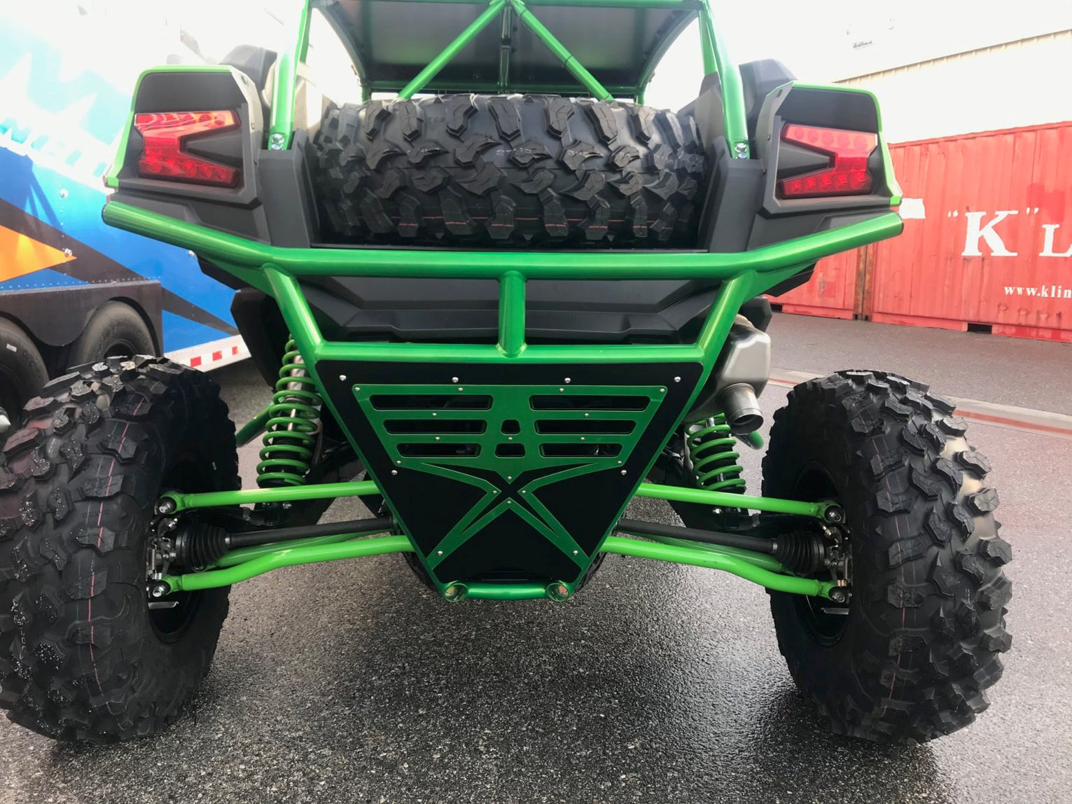 Kawasaki KRX 1000 Chromoly Rear Bumper — Extreme Performance 1